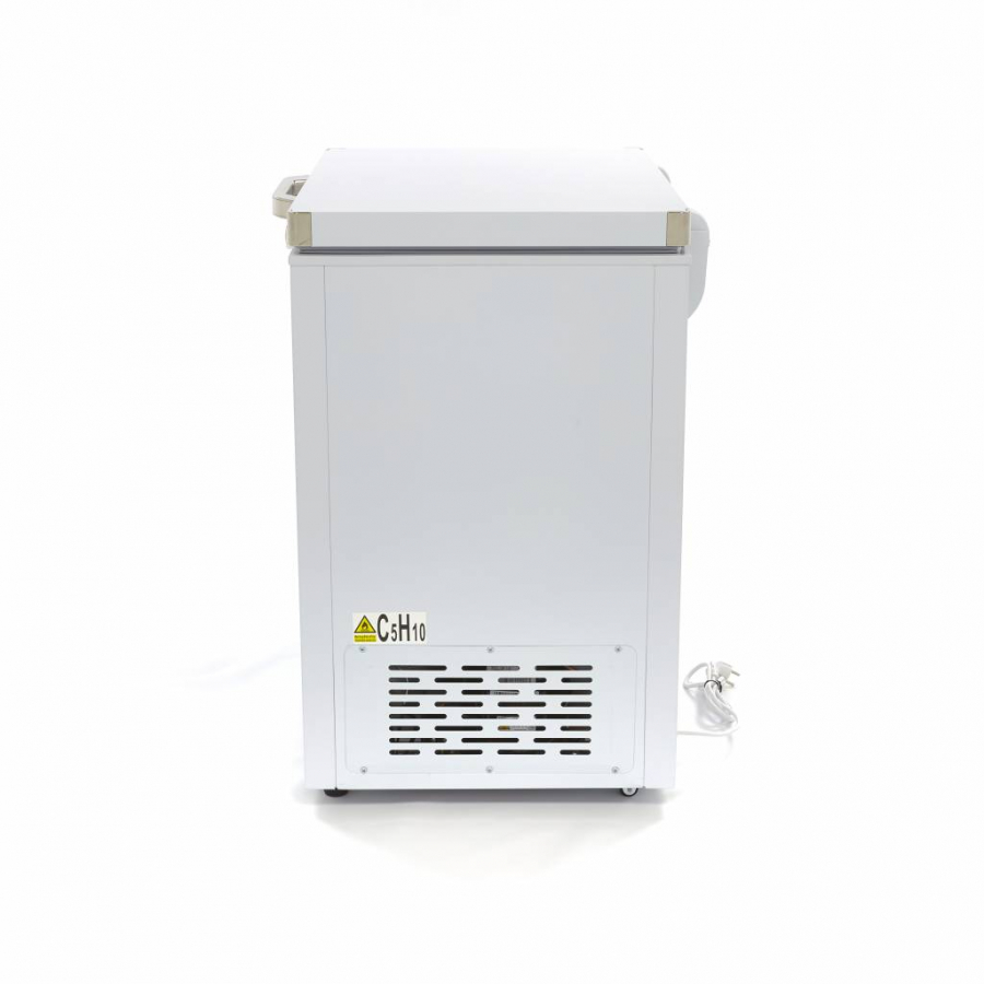 Truhe Gefrierschrank - 140L - 2 Räder - Kompakt