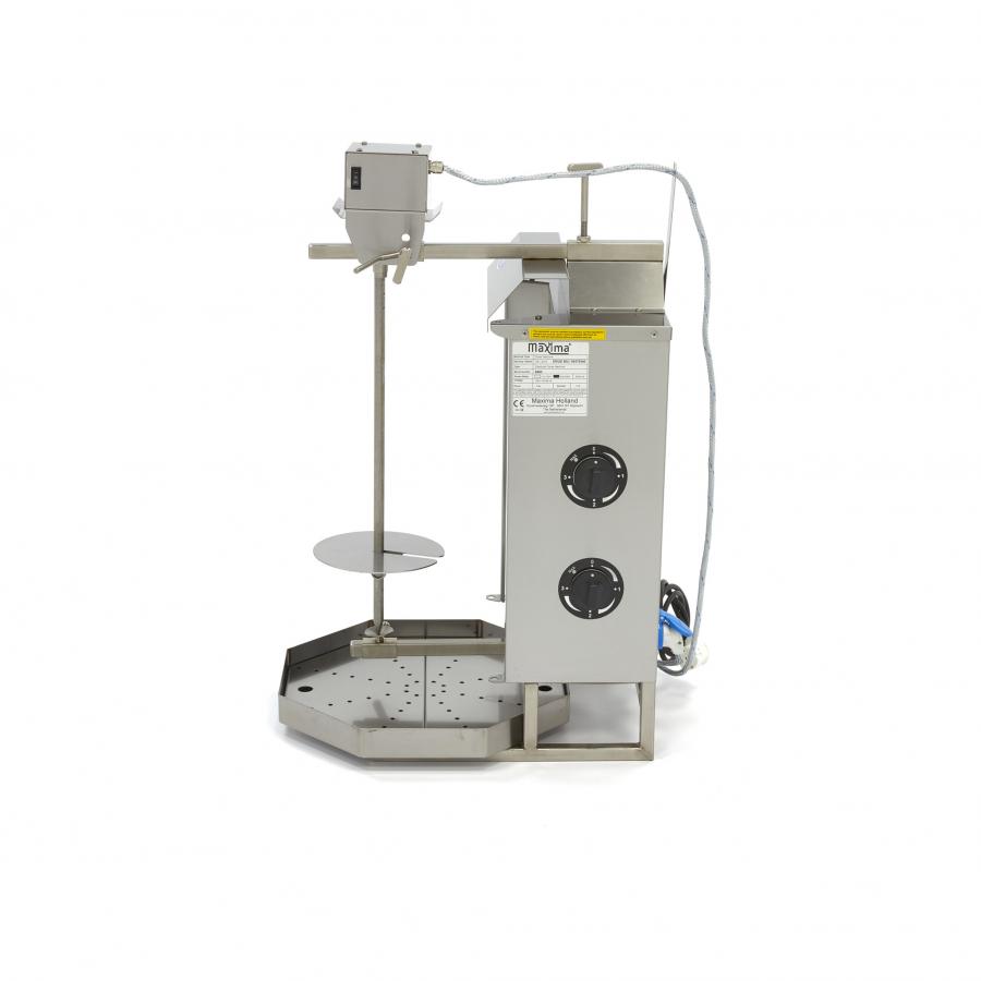 Dönergrill - 2 Brenner - 20kg Fleisch - Elektrisch