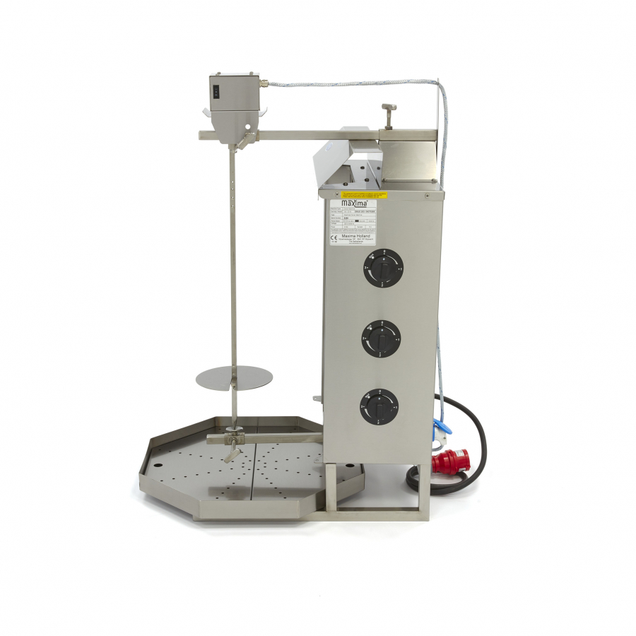 Dönergrill - 3 Brenner - 30 kg Fleisch - Elektrisch