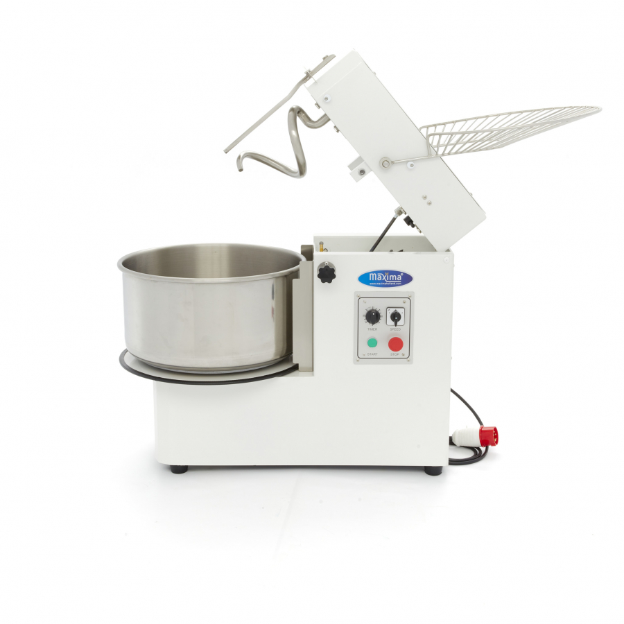 Deegkneder - 50L - 30kg deeg - 2 snelheden - afneembare kom - 400V