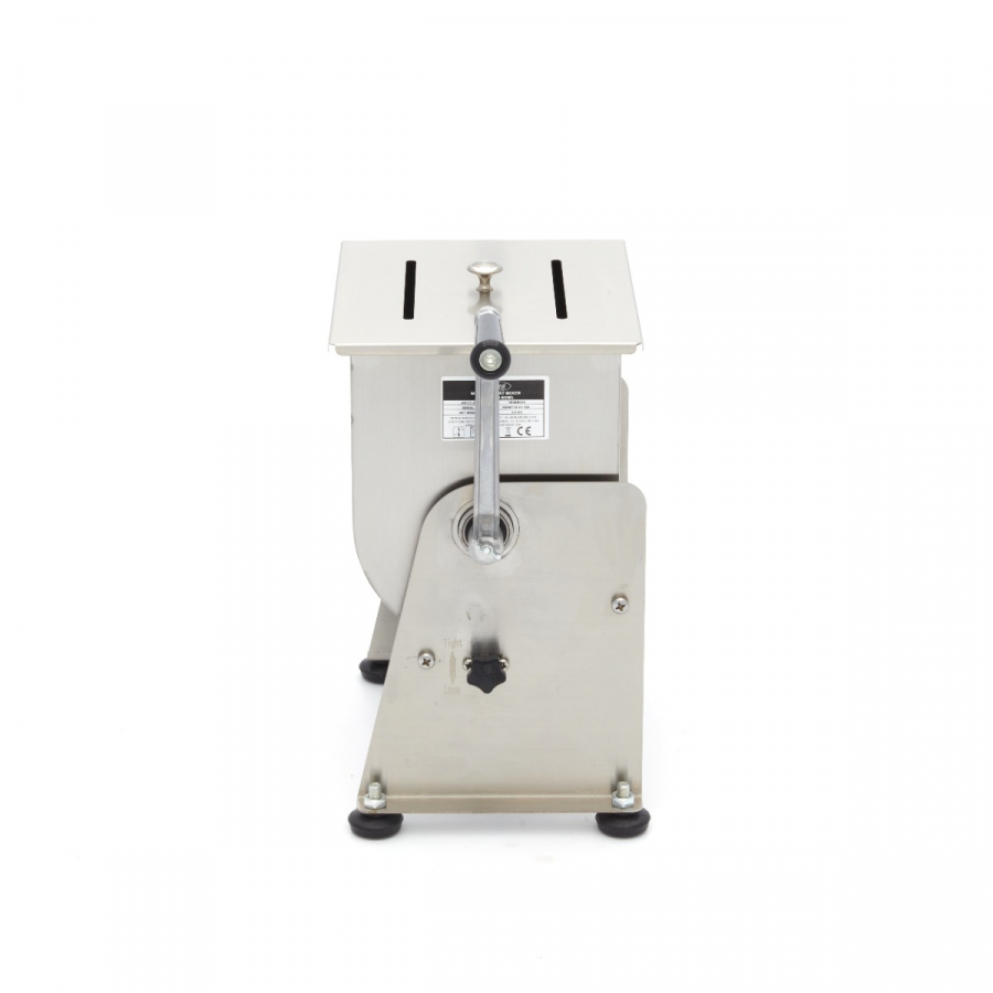 Fleischmischer - 10L - 7,5 kg Fleisch - Kippbare Schüssel - Manuell