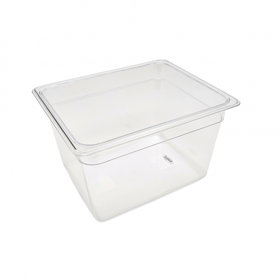 Gastronormbehälter 1/2 GN 20 cm tief aus Polycarbonat - Robuster GN-Behälter für die Gastronomie