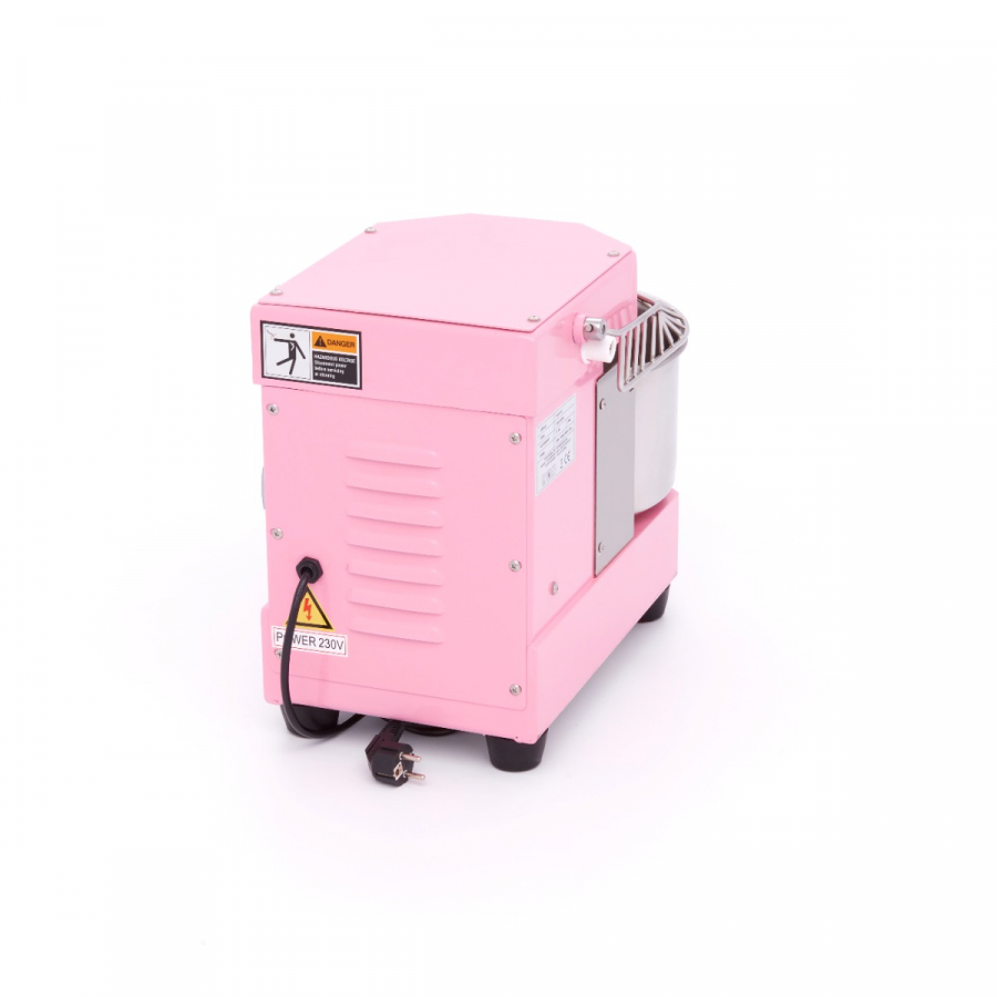Teigmaschine 8L - 4,5kg Teig - Pink