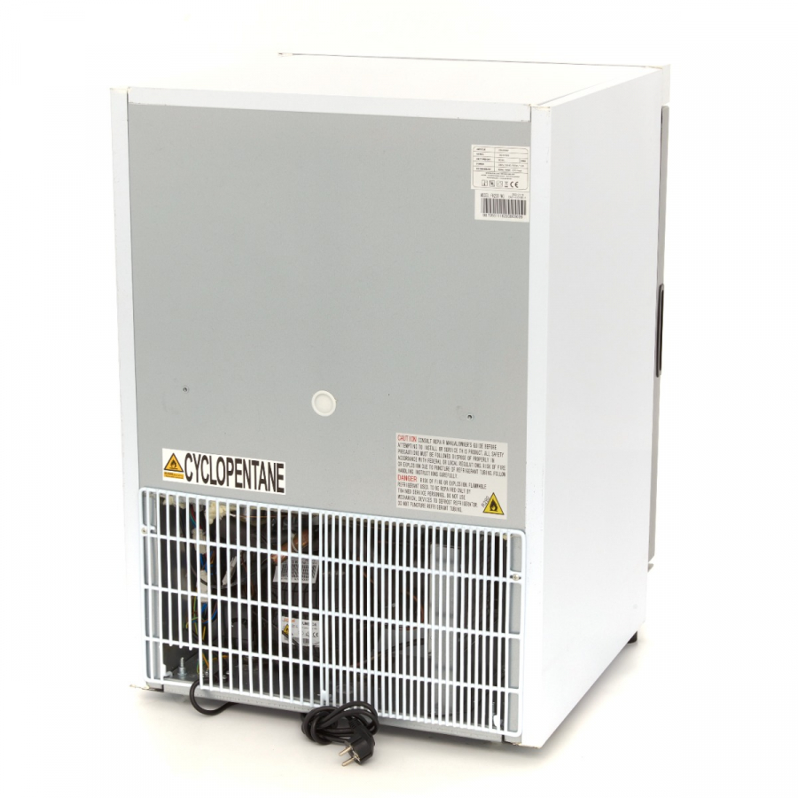 Gastro vrieskast 200 liter met glazen deur – Wit