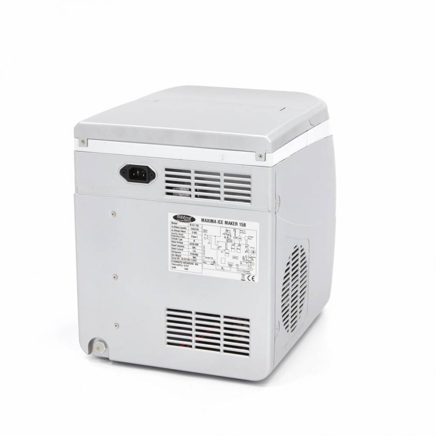 Eismaschine - 15 kg/Tag - Kugelwürfel - Luftgekühlt