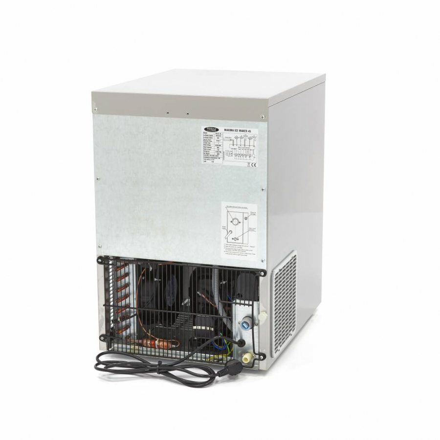 Eismaschine - 45 kg/Tag - Kugelwürfel - Luftgekühlt