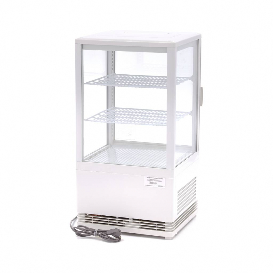 Kühlvitrine - 58 l - 43 cm - Weiß