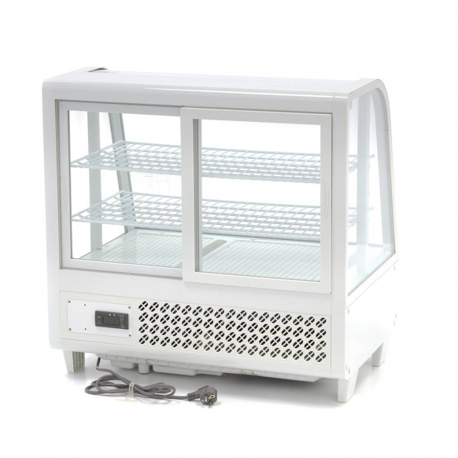 Glastürkühlschränke - 100 l - 68 cm - Weiß Glastürkühlschränke - 100 l - 68 cm - Weiß