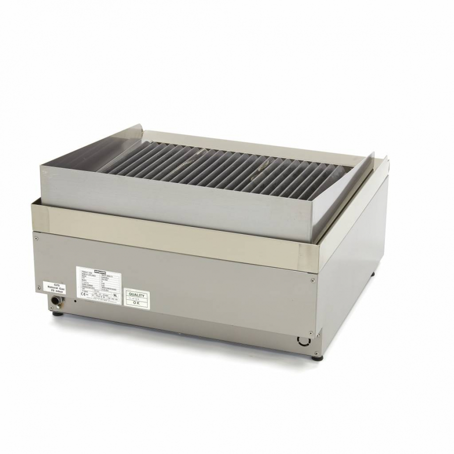 Gewerbegrill - Dubbel apparaat - 60cm diep - Gasgestuurd