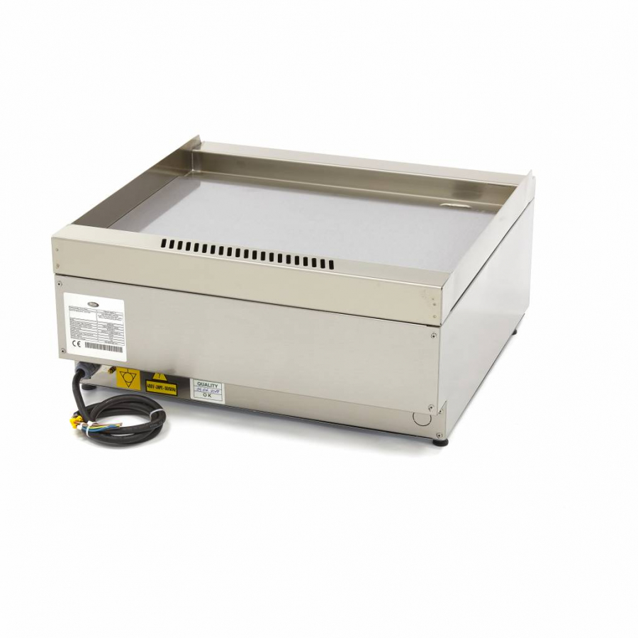Gewerbegrillplatte - glatt - Doppelgerät - 60 cm tief - elektrisch - 400V
