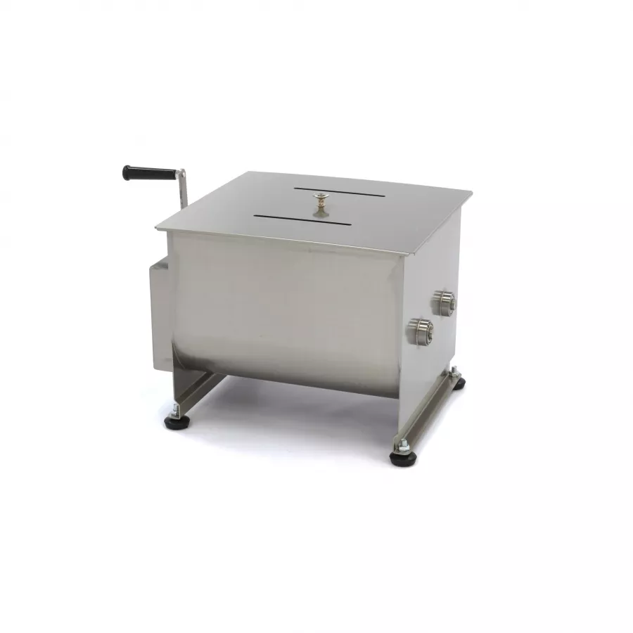 Fleischmischer - 30L - 25kg Fleisch - Doppelachse - Manuell