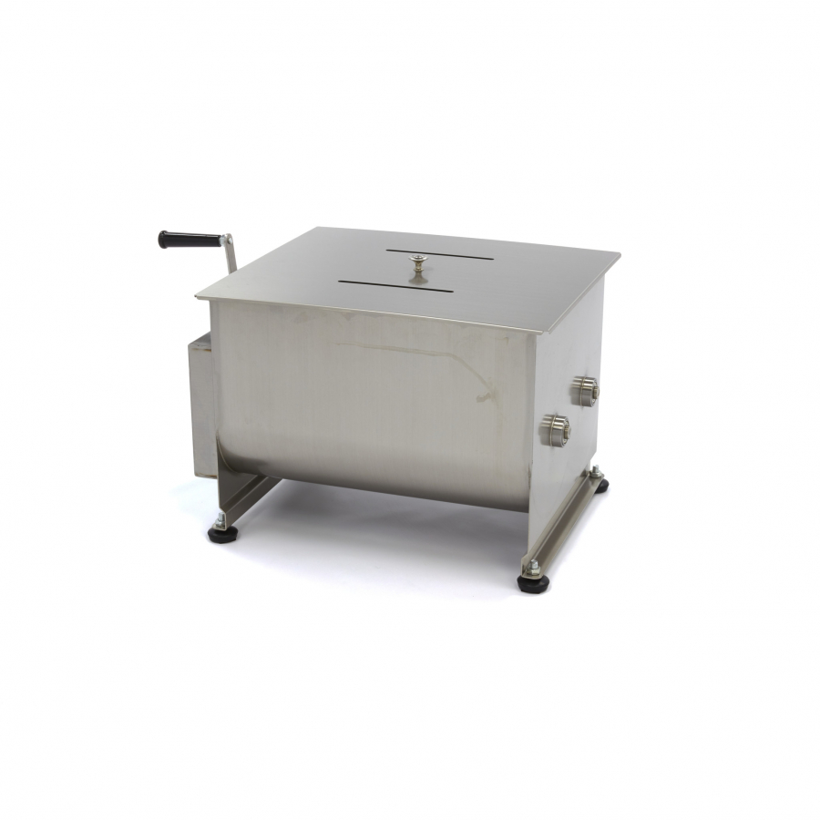 Fleischmischer - 40L - 35kg Fleisch - Doppelachse - Manuell