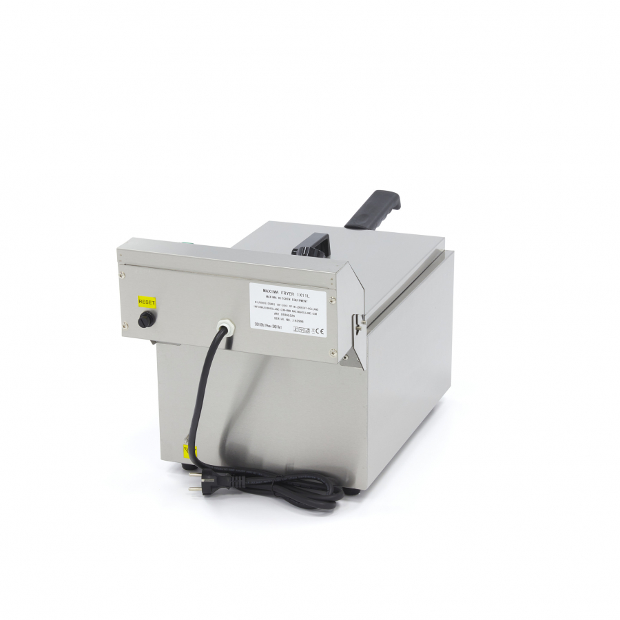 Fritteuse - 11L - 1 Korb - bis zu 1,4 kg Pommes