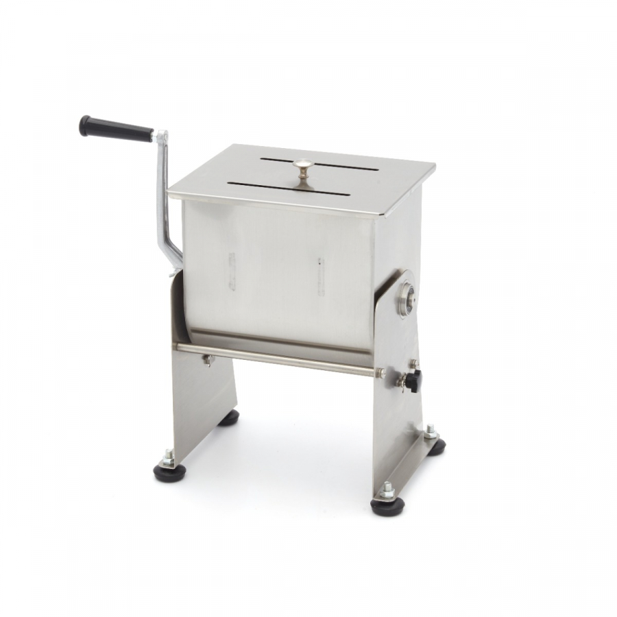 Fleischmischer - 10L - 7,5 kg Fleisch - Kippbare Schüssel - Manuell