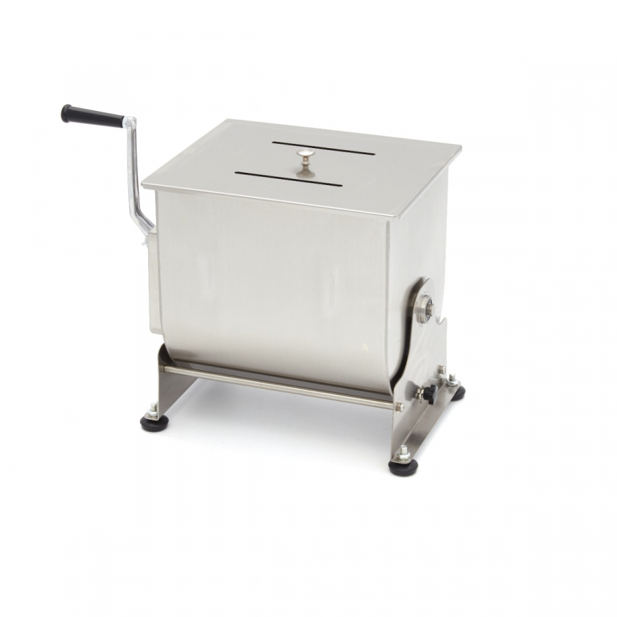 Fleischmischer - 30L - 25kg Fleisch - Kippbare Schüssel - Manuell