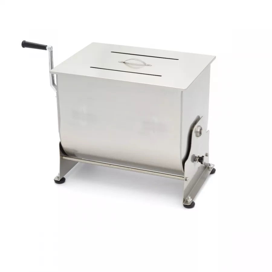 Fleischmischer - 50L - 43kg Fleisch - Kippbarer Schüssel - Manuell