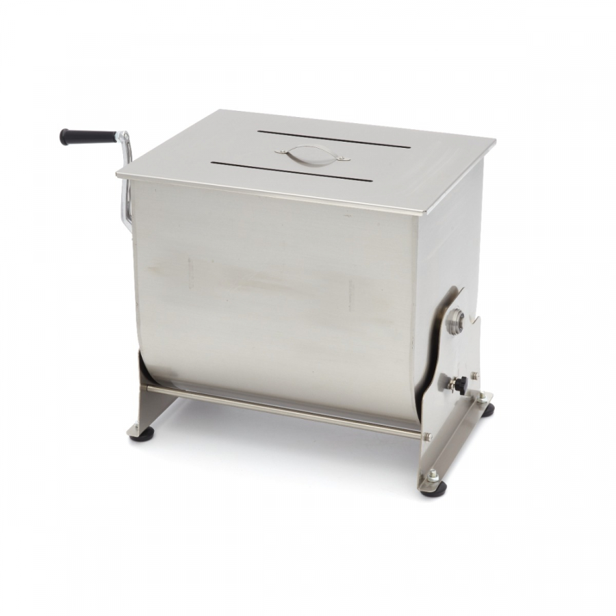 Fleischmischer - 60L - 55kg Fleisch - Kippbarer Schüssel - Manuell Fleischmischer - 60L - 55kg Fleisch - Kippbarer Schüssel - Manuell