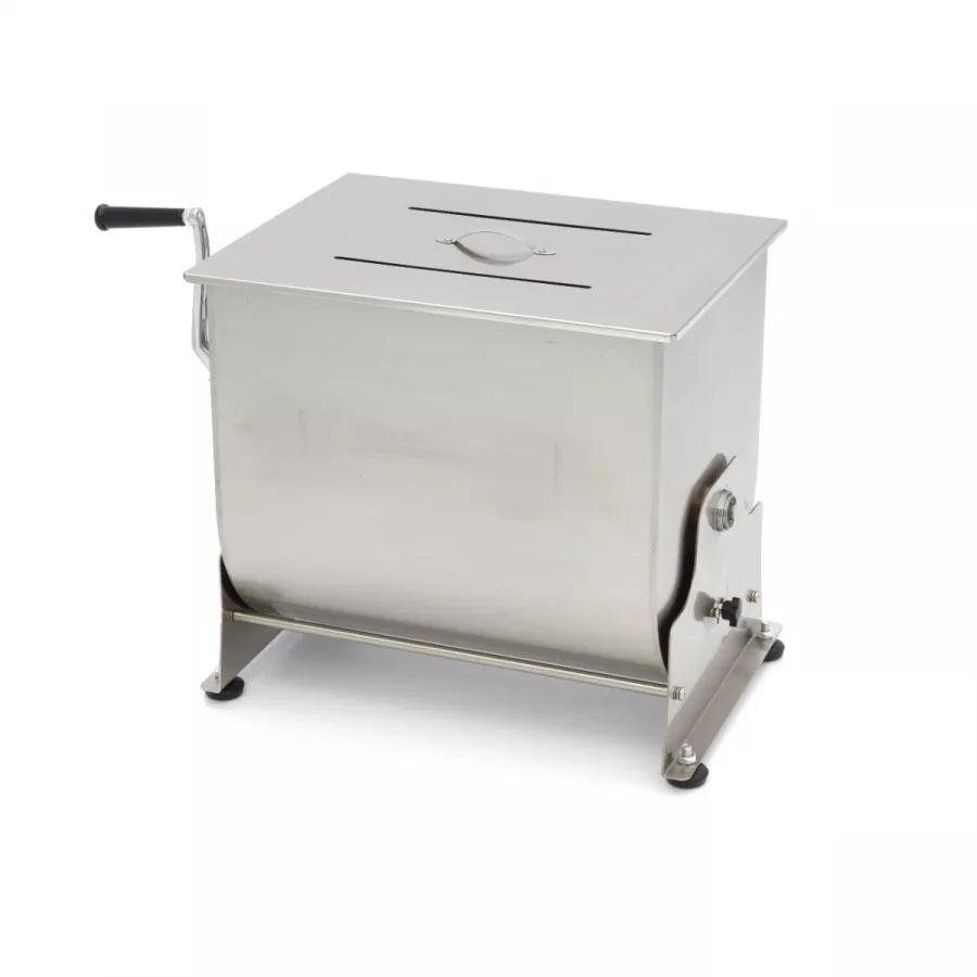 Fleischmischer - 60L - 55kg Fleisch - Kippbarer Schüssel - Manuell