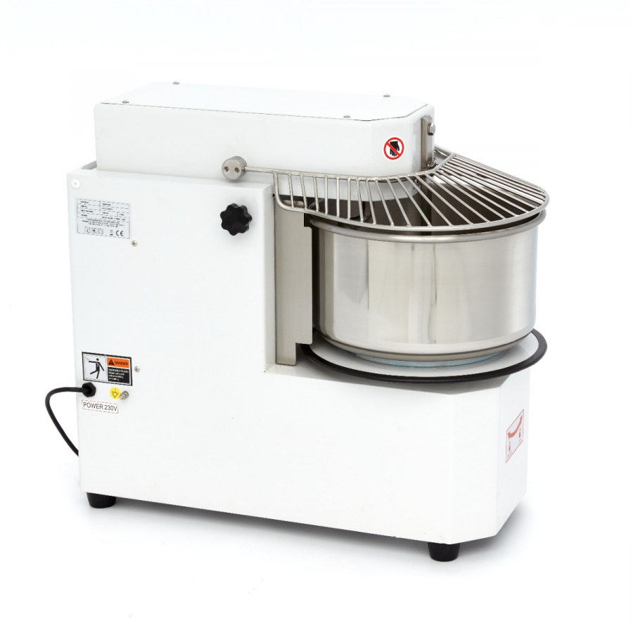 Teigkneter - 20L - 12kg Teig - 2 Geschwindigkeiten - abnehmbare Schüssel Teigkneter - 20L - 12kg Teig - 2 Geschwindigkeiten - abnehmbare Schüssel