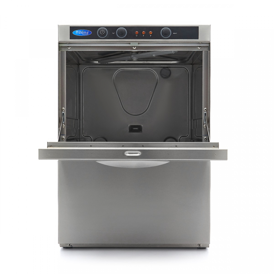 Glaswasmachine - 35 x 35cm - met afvoer, glansspoelmiddel en zeeppomp