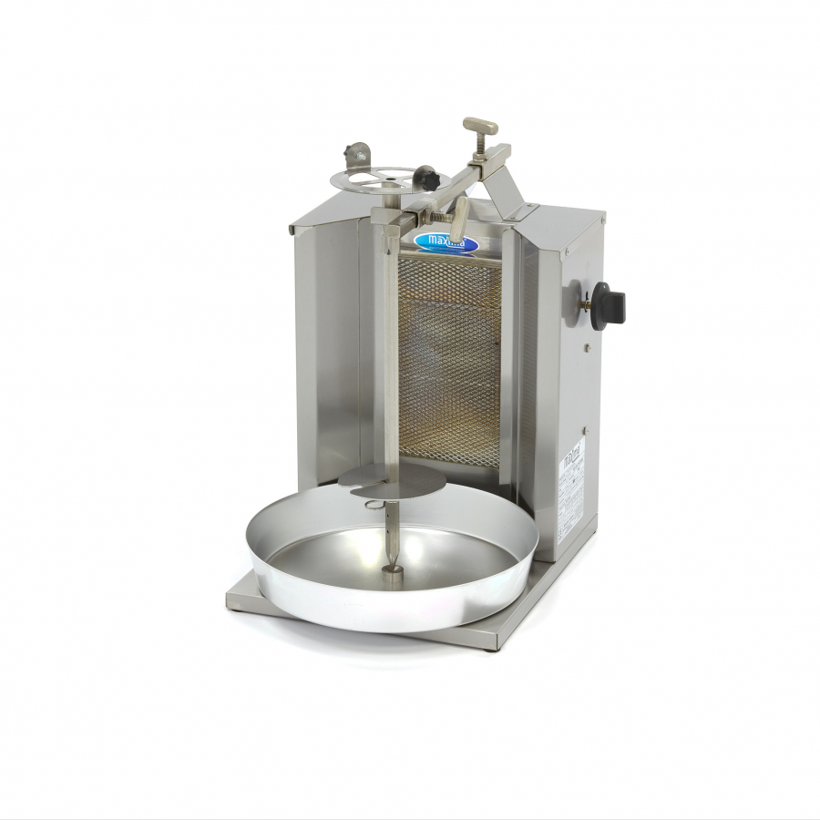 Dönergrill 1 Brenner 10 kg Fleisch Gas - Professioneller Dönergrill für Gastronomie - Gastrohot Dönergrill 1 Brenner 10 kg Fleisch Gas - Professioneller Dönergrill für Gastronomie - Gastrohot