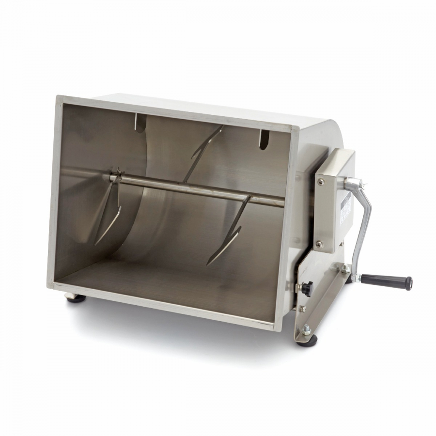 Fleischmischer - 60L - 55kg Fleisch - Kippbarer Schüssel - Manuell Fleischmischer - 60L - 55kg Fleisch - Kippbarer Schüssel - Manuell