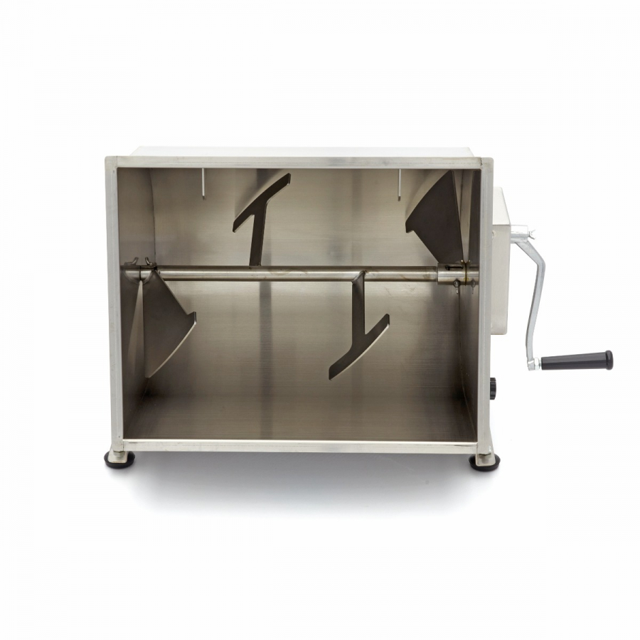 Fleischmischer - 60L - 55kg Fleisch - Kippbarer Schüssel - Manuell Fleischmischer - 60L - 55kg Fleisch - Kippbarer Schüssel - Manuell