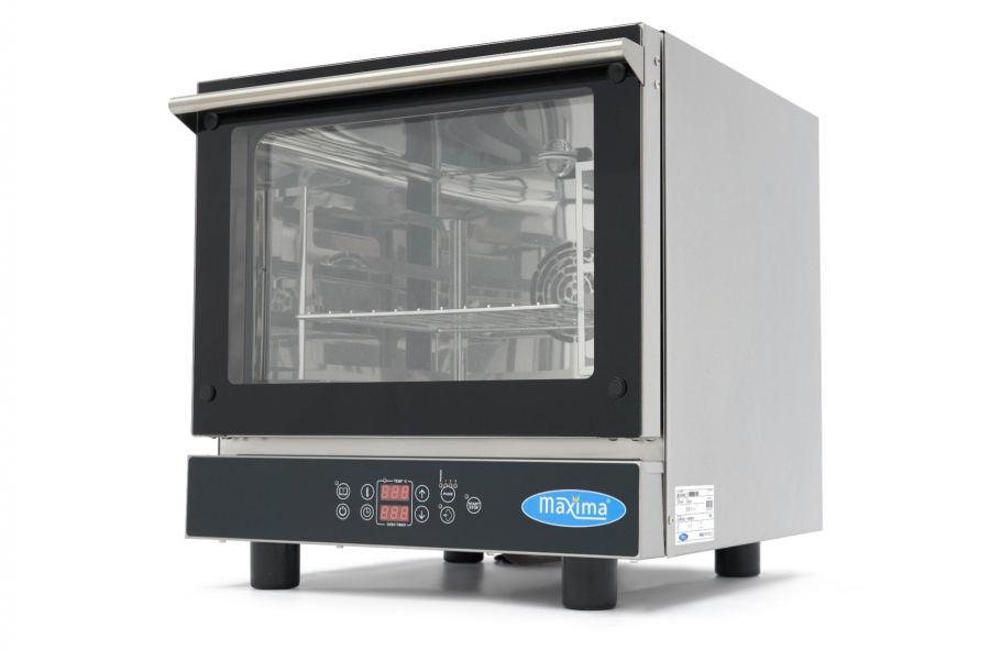Combi-stoomoven voor 4 x 2/3 GN platen met digitale display - Gastrohot