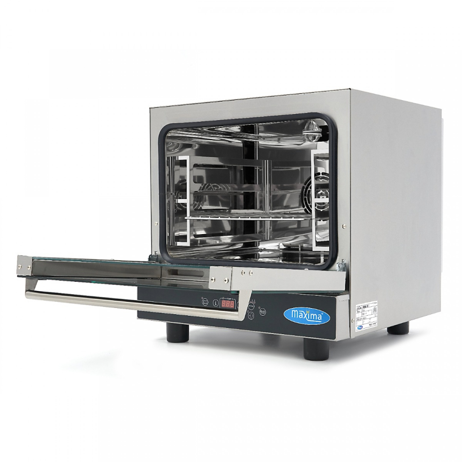 Combi-stoomoven - Geschikt voor 4 x 2/3 GN-bladen - Digitale weergave