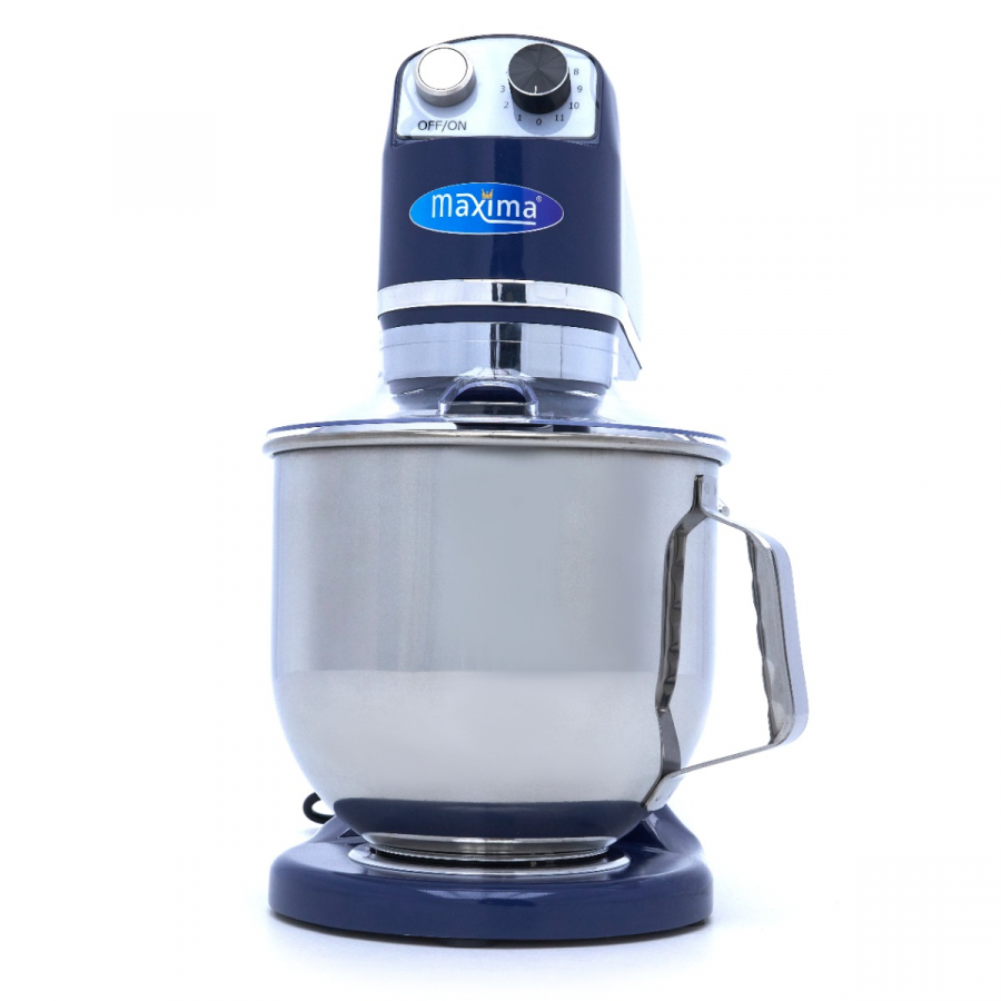 Gastro Planetenmischer - 7 l - Bis zu 2 kg Teig - Stahlblau