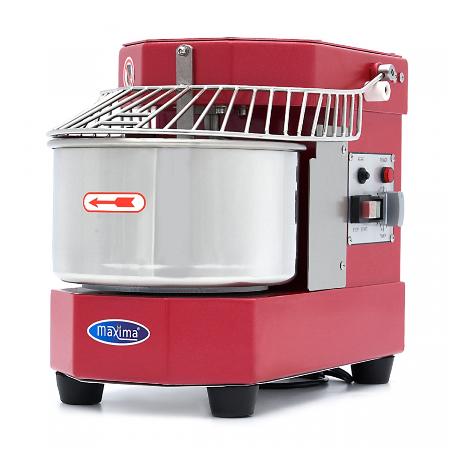 Teigmaschine 8L - 4,5 kg Teig - Himbeerrot