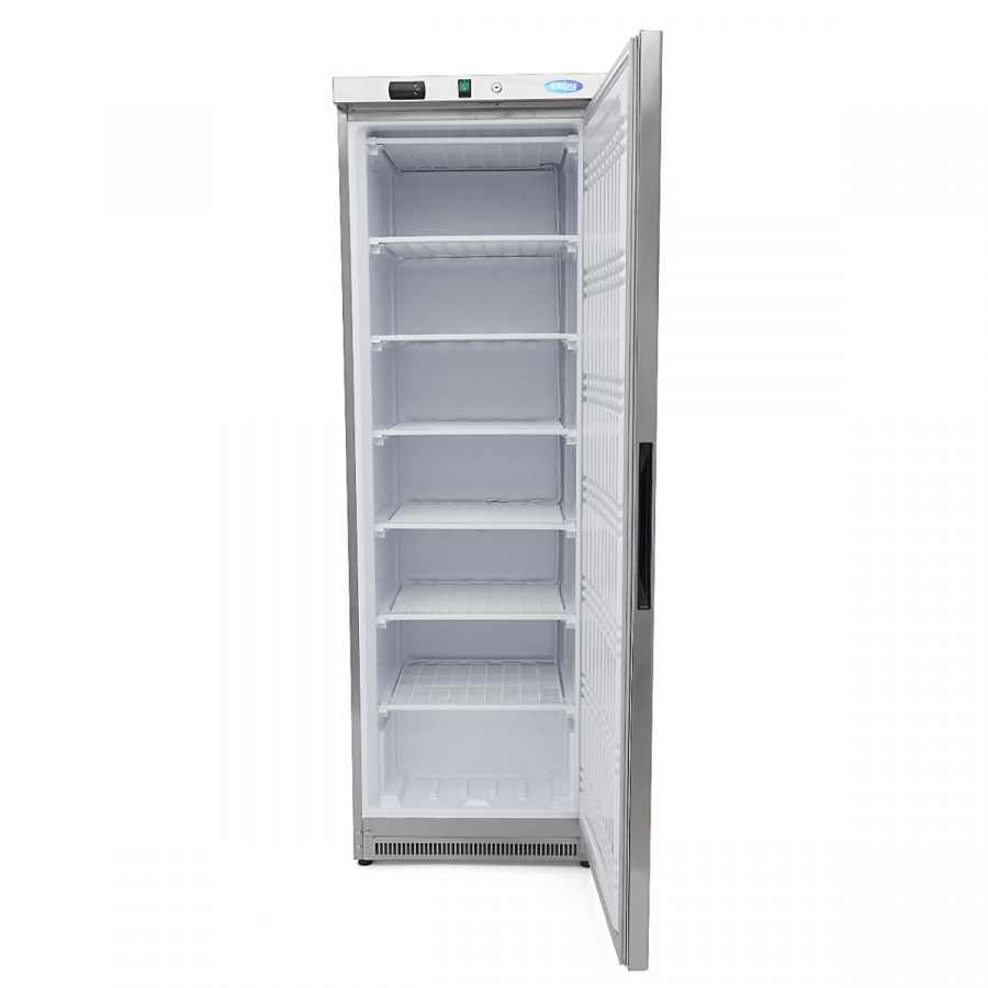 Gefrierschrank - 400L - 6 feste Regale - Edelstahl Gefrierschrank - 400L - 6 feste Regale - Edelstahl