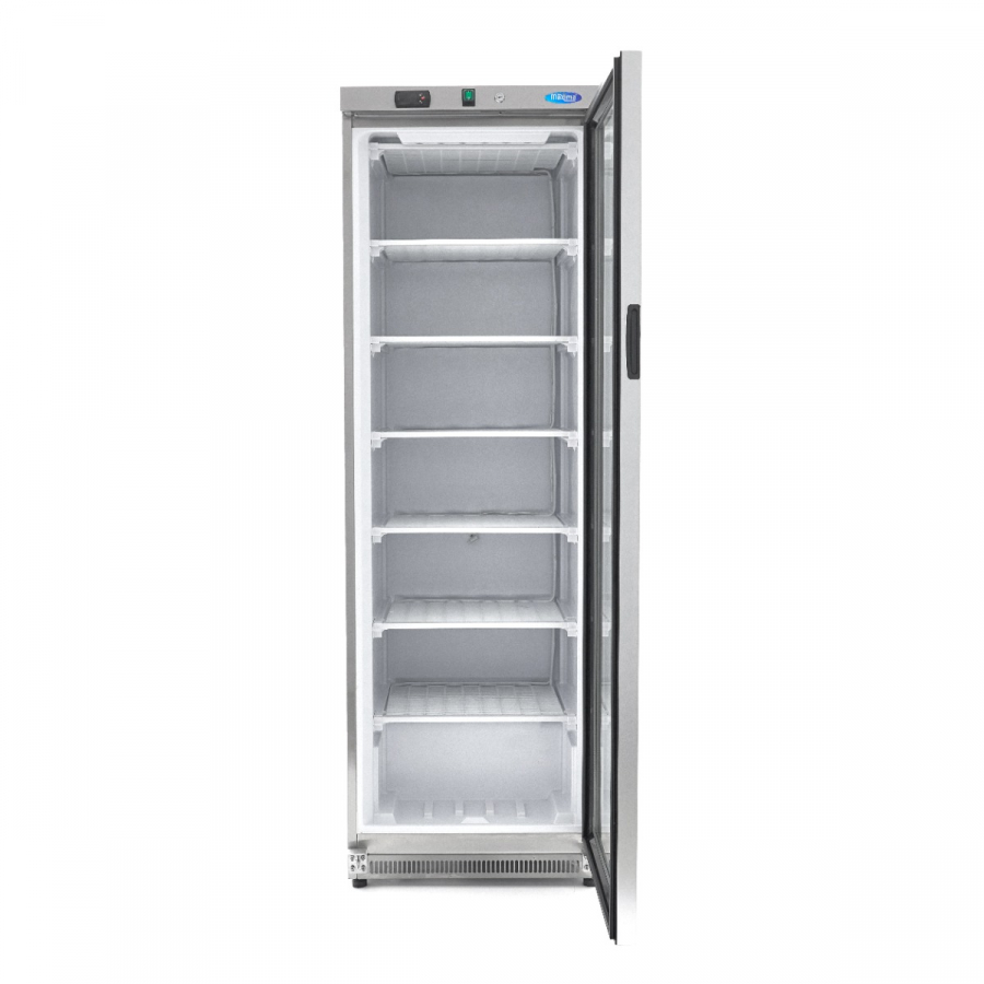 Gefrierschrank - 400L - Edelstahl - mit Glastür Gefrierschrank - 400L - Edelstahl - mit Glastür
