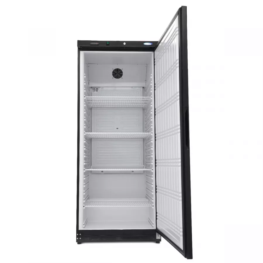 Kühlschrank - 600L - 4 verstellbare Regale - Schwarz
