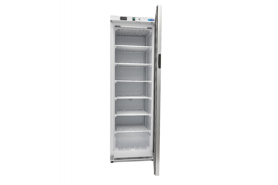 Gastro vrieskast 400 l met glazen deur – 6 vaste planken