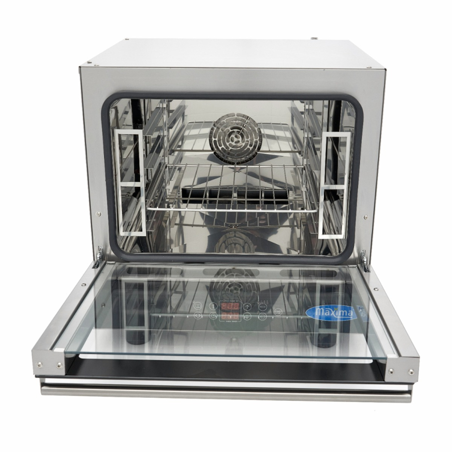 Combi-stoomoven - Geschikt voor 4 x 2/3 GN-bladen - Digitale weergave