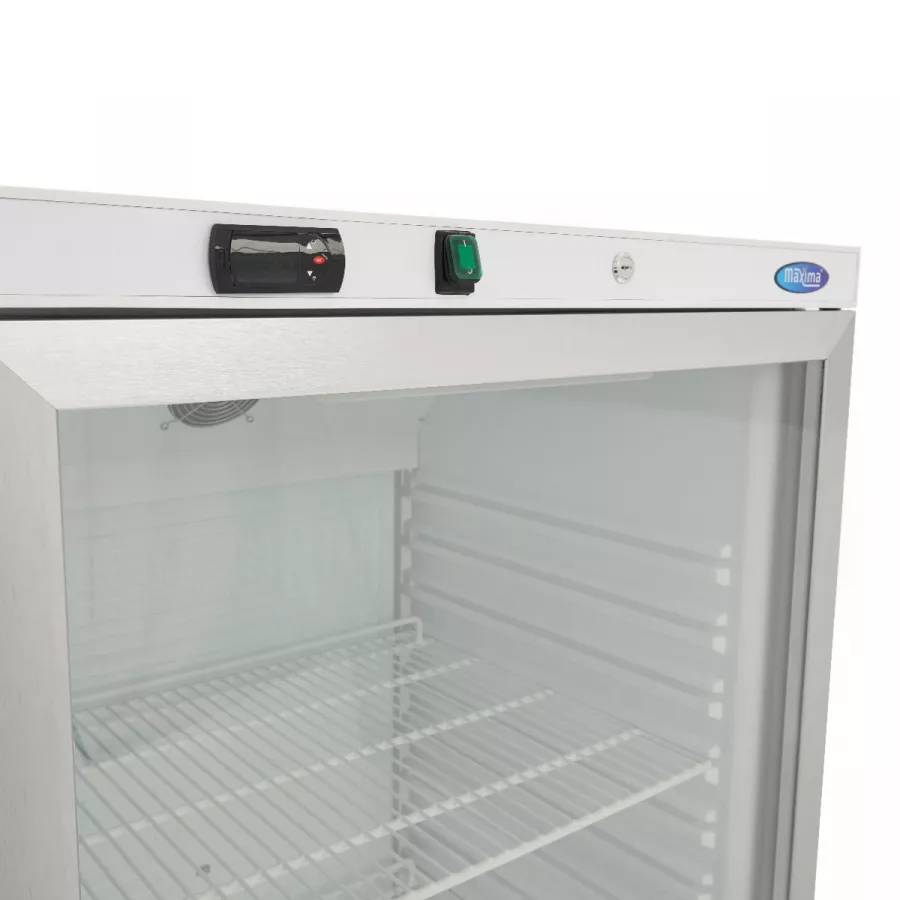 Kühlschrank - 600L - Weiß - mit Glastür