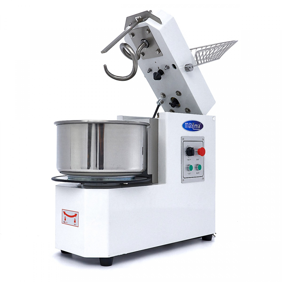 Teigkneter - 20L - 12kg Teig - 2 Geschwindigkeiten - abnehmbare Schüssel Teigkneter - 20L - 12kg Teig - 2 Geschwindigkeiten - abnehmbare Schüssel
