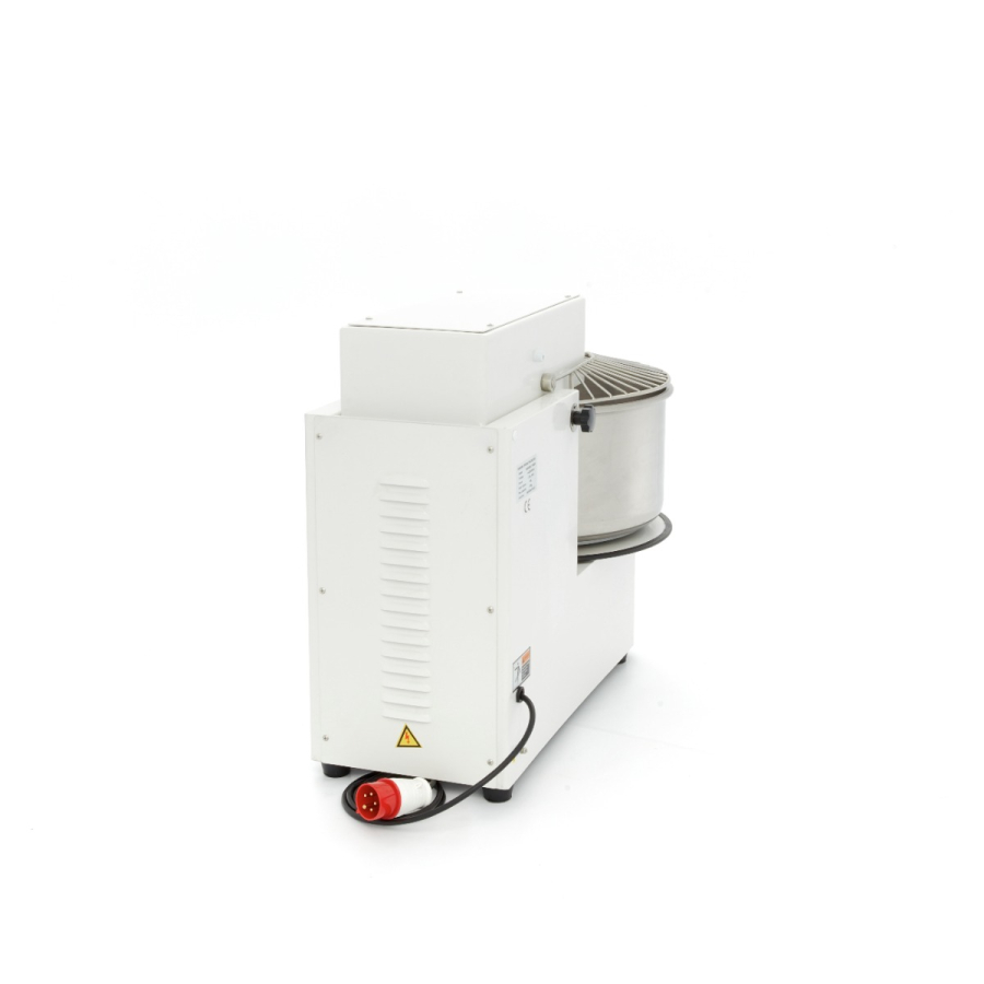 Deegkneder - 50L - 30kg deeg - 2 snelheden - afneembare kom - 400V