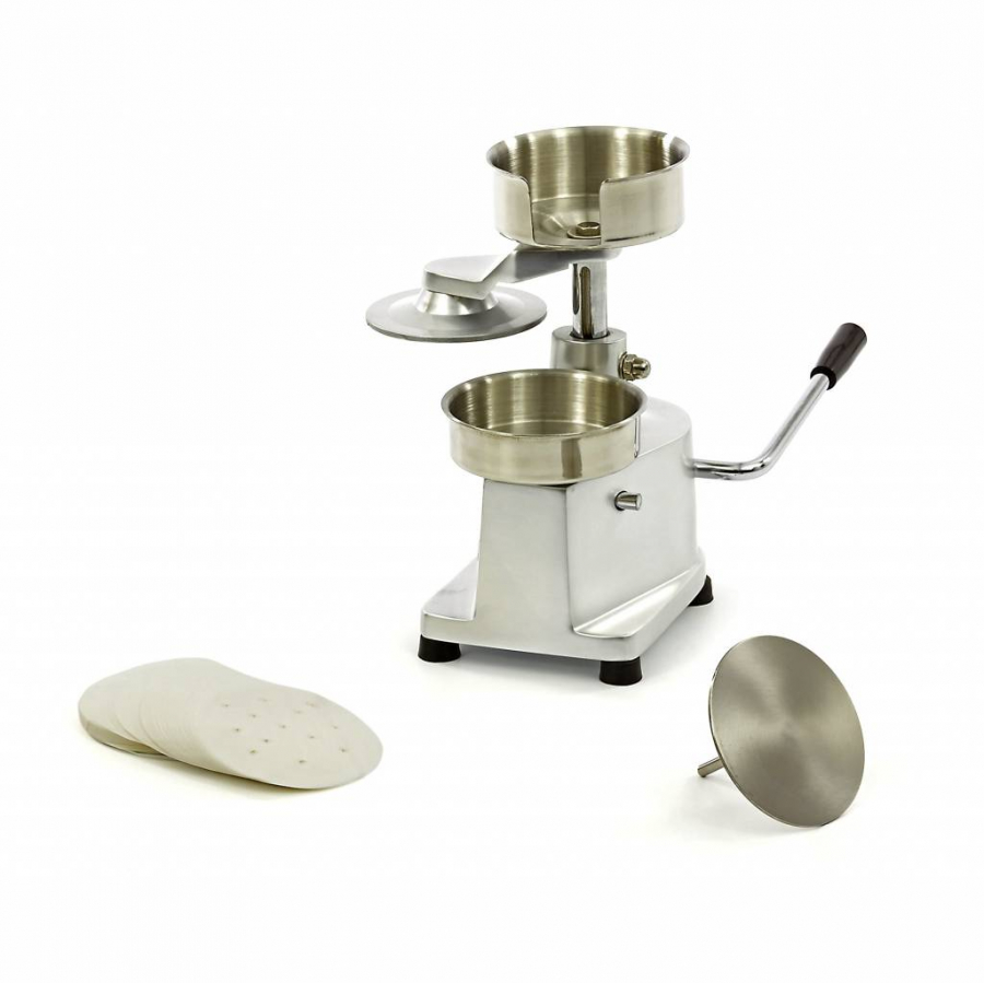 Hamburgerpers - 13 cm portieerplaat - Handleiding