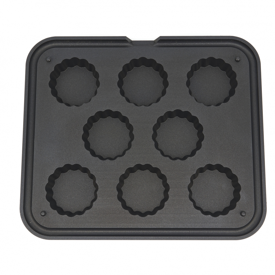 Tarteletteform gewellt - Backblech Abmessungen - 8 Stück Tarteletteform gewellt - Backblech Abmessungen - 8 Stück