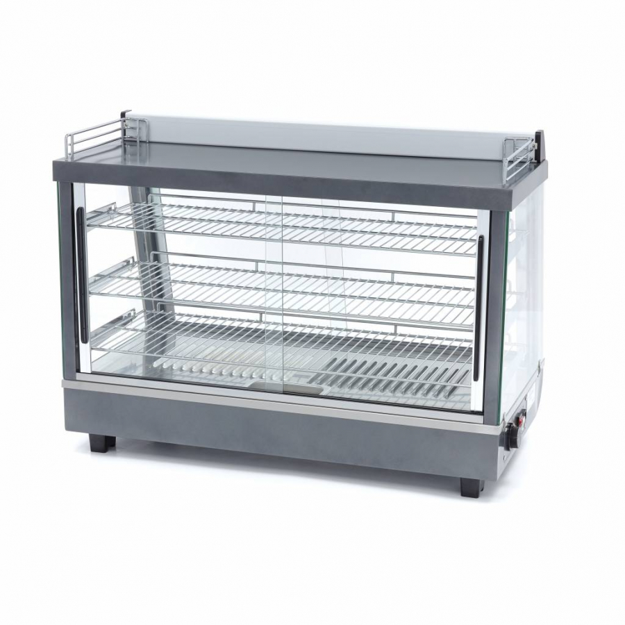 Warmtevitrine - 136 l - 91,5 cm - 3 planken