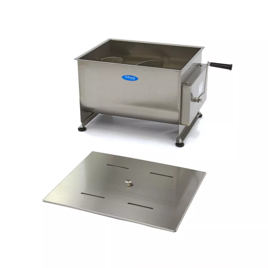 Fleischmischer - 50L - 43kg Fleisch - Doppelachse - Manuell