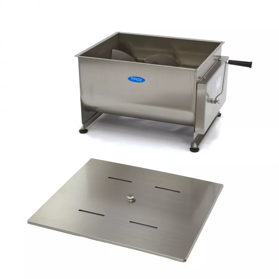 Fleischmischer - 60L - 55kg Fleisch - Doppelachse - Manuell