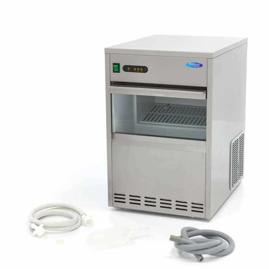 Eismaschine - 45 kg/Tag - Kugelwürfel - Luftgekühlt