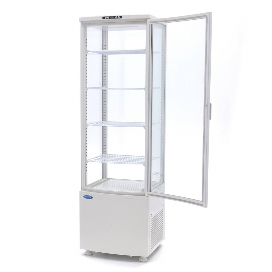 Kühlvitrine - 235 l - 52 cm - Weiß