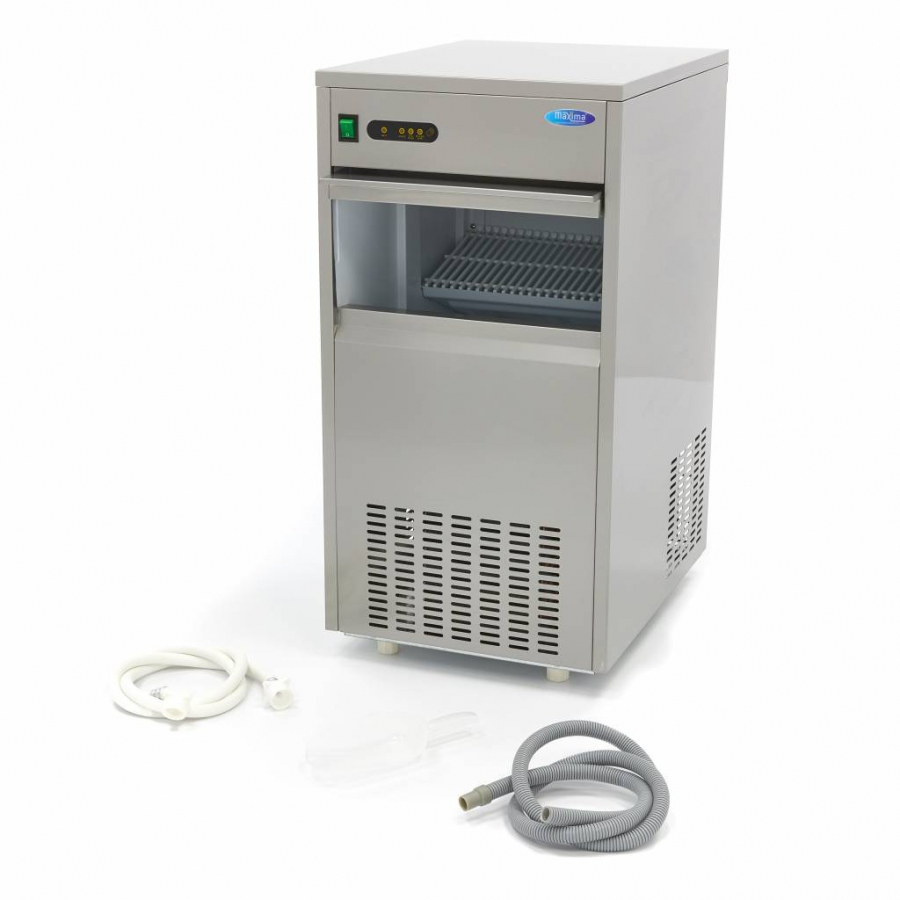 Eismaschine - 60 kg/Tag - Kugelwürfel - Luftgekühlt