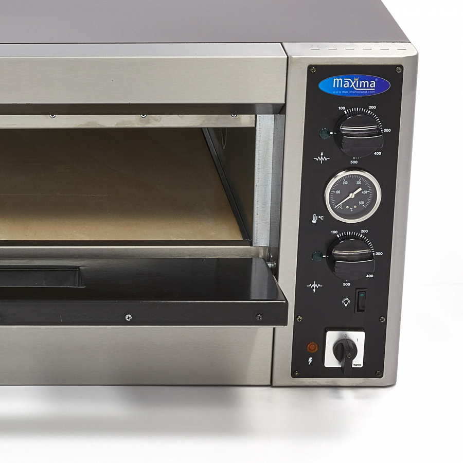 Pizzaofen - passend für 6 x Ø30cm Pizzen - 400V