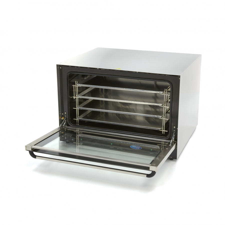 Konvektionsofen - Dampf - Passend für 4 Tabletts (60 x 40cm) - Eingebauter Timer