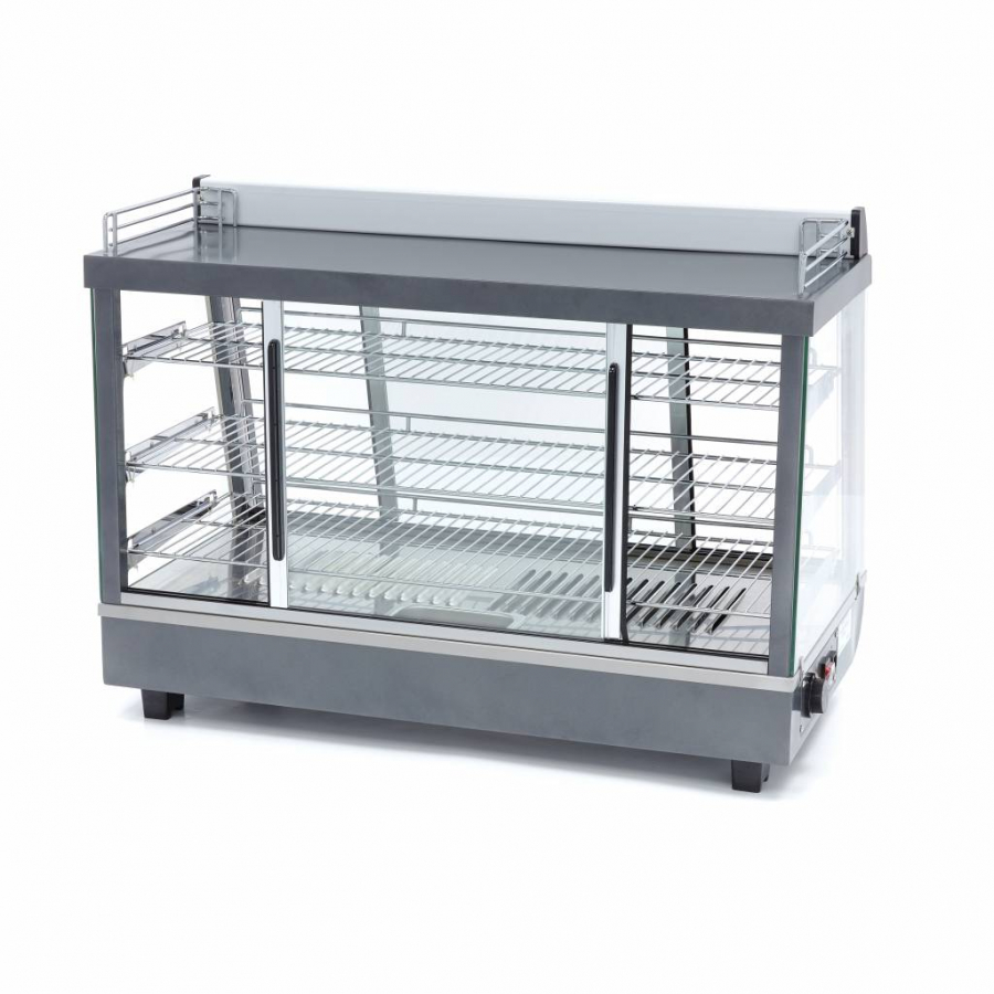 Warmtevitrine - 136 l - 91,5 cm - 3 planken